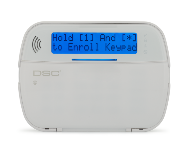 DSC HS2LCDWFPV9 Wireless PowerG Alarm Keypad w/ Prox Tag Support