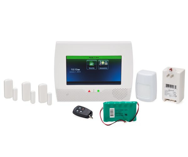 Honeywell L7000PK Wireless Security System w/ 5816 Door/Window Sensors Alarm Grid