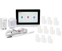 2GIG Edge AT&T LTE 10-1 Wireless Kit - System, 10 Door/Window Sensors, 1 Motion, LT-Cable