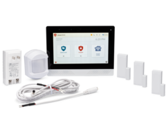 2GIG Edge AT&T LTE 3-1 Encrypted Kit - System, 3 Door/Window Sensors, 1 Motion, LT-Cable