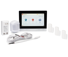 2GIG Edge Verizon LTE 3-1 Wireless Kit - System, 3 Door/Window Sensors, 1 Motion, LT-Cable