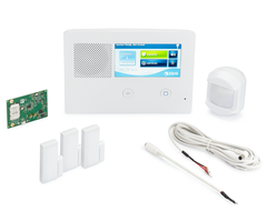 2GIG GC2e Verizon LTE 3-1 Kt - Wireless Encrypted Alarm System, 3 Door/Window Sensors, Motion, 1 8-ft Cable