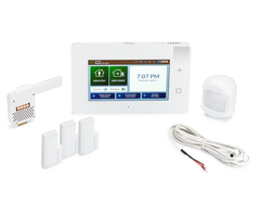 2GIG GC3e AT&T-LTE 3-1 Kit - Wireless Encrypted Alarm System, 3 Door/Window Sensors, Motion, 1 8-ft Cable