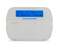 DSC HS2LCDRF9 N - Hardwired Alphanumeric LCD Alarm Keypad w/ Integrated PowerG Transceiver for PowerSeries NEO