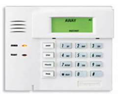 Honeywell 6150RF - Fixed English Alarm Keypad with Integrated Transceiver