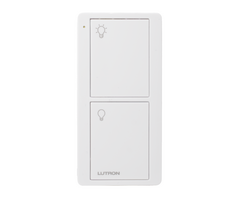 Lutron PJ2-2B-GWH-L012 - Wireless Pico 2-Button Lighting Scene Remote, White