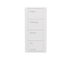 Lutron PJ2-4B-GWH-P022 - Pico 4-Button Kitchen Remote, White
