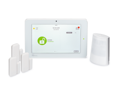 Qolsys IQ Panel 2 Plus 345 MHz AT&T-LTE 3-1 System Kit - Wireless Alarm System, 3 Door/Window Sensors, 1 PowerG Motion