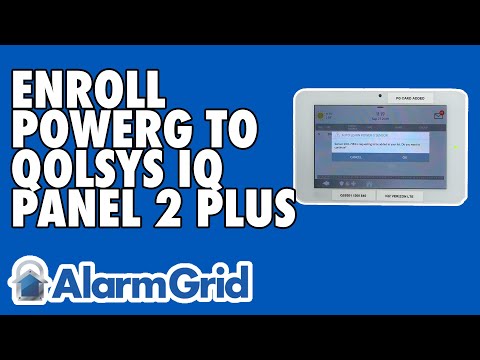 Enrolling a PowerG CO Detector to a Qolsys IQ Panel 2 Plus - Alarm