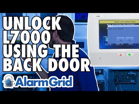 How Do I Get Into Honeywell L7000 Programming If I'm Locked Out