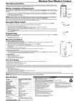 2GIG DW100-345 - Installation Guide - 2025