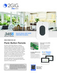 2GIG PANIC100-345 - Data Sheet (2025)