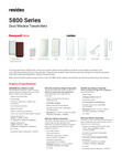 5800 Series Door/Window Transmitters - Dated 4/2026