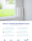 DSC PGP9303 - PowerG+ Vanishing Door/Window Contact - Data Sheet