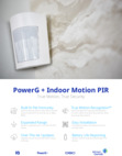 DSC PGP9914 - PowerG+ Indoor Motion PIR - Data Sheet