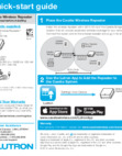 Lutron PD-REP-WH - Installation Guide