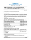 MyWebTech Technical Notification #142 - Important Update for Lyric Security System Installations - 4/6/2026
