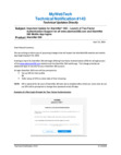 MyWebTech Technical Notification #143 - Important Update for AlarmNet 360 – Launch of Two-Factor Authentication Support for all www.alarmnet360.com and AlarmNet 360 Mobile App logins - 4/13/2026