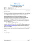 MyWebTech Technical Notification #145 - 7720P Programming Tool Discontinuation - July 14, 2026