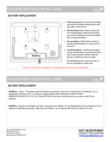 Qolsys QR0119-840 - Battery Quick Install Guide - Dated 10/12/22