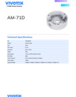 VIVOTEK AM-71D - Data Sheet - Ver. 20251004
