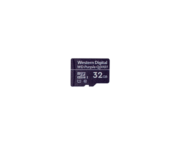 Alarm.com ADC-USD-XGB-WD - WD Purple MicroSD Card for Surveillance