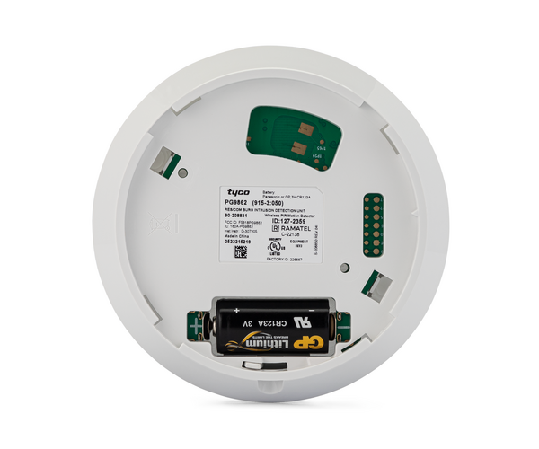 DSC PG9862 - PowerG 915MHz Wireless Ceiling-Mount 360° Motion