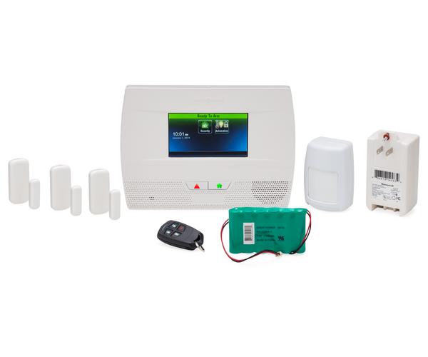 Honeywell L5210PK Wireless Security System w/ No Communicator, 3 Door/Window Sensors Alarm Grid