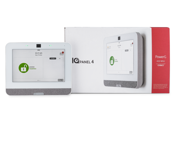 Qolsys IQ Panel 4 AT&T LTE, DSC Compatible - 433 MHz Wireless