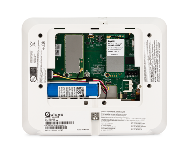 Qolsys IQ Panel 4 Verizon LTE, DSC Compatible - 433 MHz Wireless