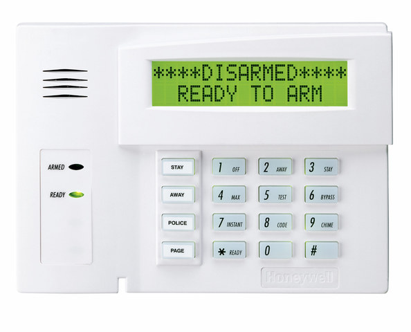 Honeywell 6160 alphanumeric alarm keypad