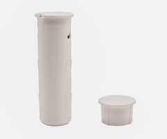 2GIG DWR100-3451 - 345S Recessed Door/Window Contact Sensor