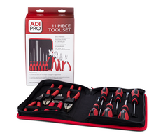 ADI PRO 0E-11PCMBOST - 11-Piece Combo Tool Set With Case