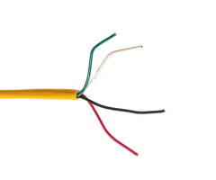 ADI PRO 22/4 Stranded Wire Yel - 500′ Speed Coil of Unshielded Wire