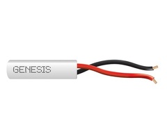 Genesis WG-21021101 - 22/2 Stranded Riser Alarm Wire, White