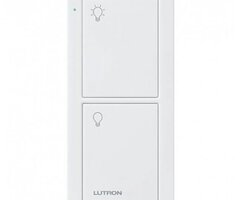 Lutron PJ2-2B-GWH-L01 - Wireless Pico 2-Button Lighting Scene Remote, White