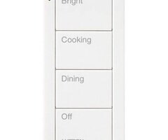 Lutron PJ2-4B-GLA-P02 - Pico 4-Button Kitchen Remote, Almond