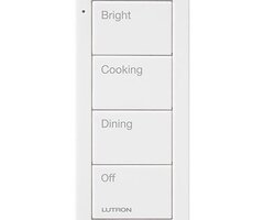 Lutron PJ2-4B-GWH-P02 - Pico 4-Button Kitchen Remote, White