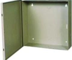 Mier Products BW108 - Beige Metal Alarm Cabinet