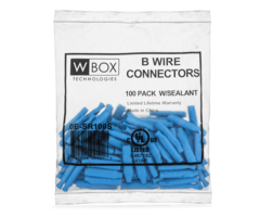 WBOX 0E-SR100S - Dolphin B Connectors, 100 Pack 