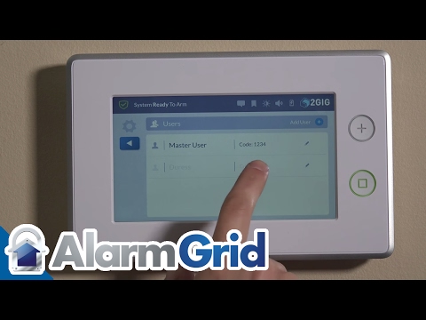 2GIG GC3: Changing the Master Code - Alarm Grid