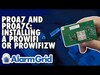 PROA7 and PROA7C: Installing a PROWIFI or PROWIFIZW