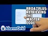 PROA7PLUS: Retrieving the Master Code
